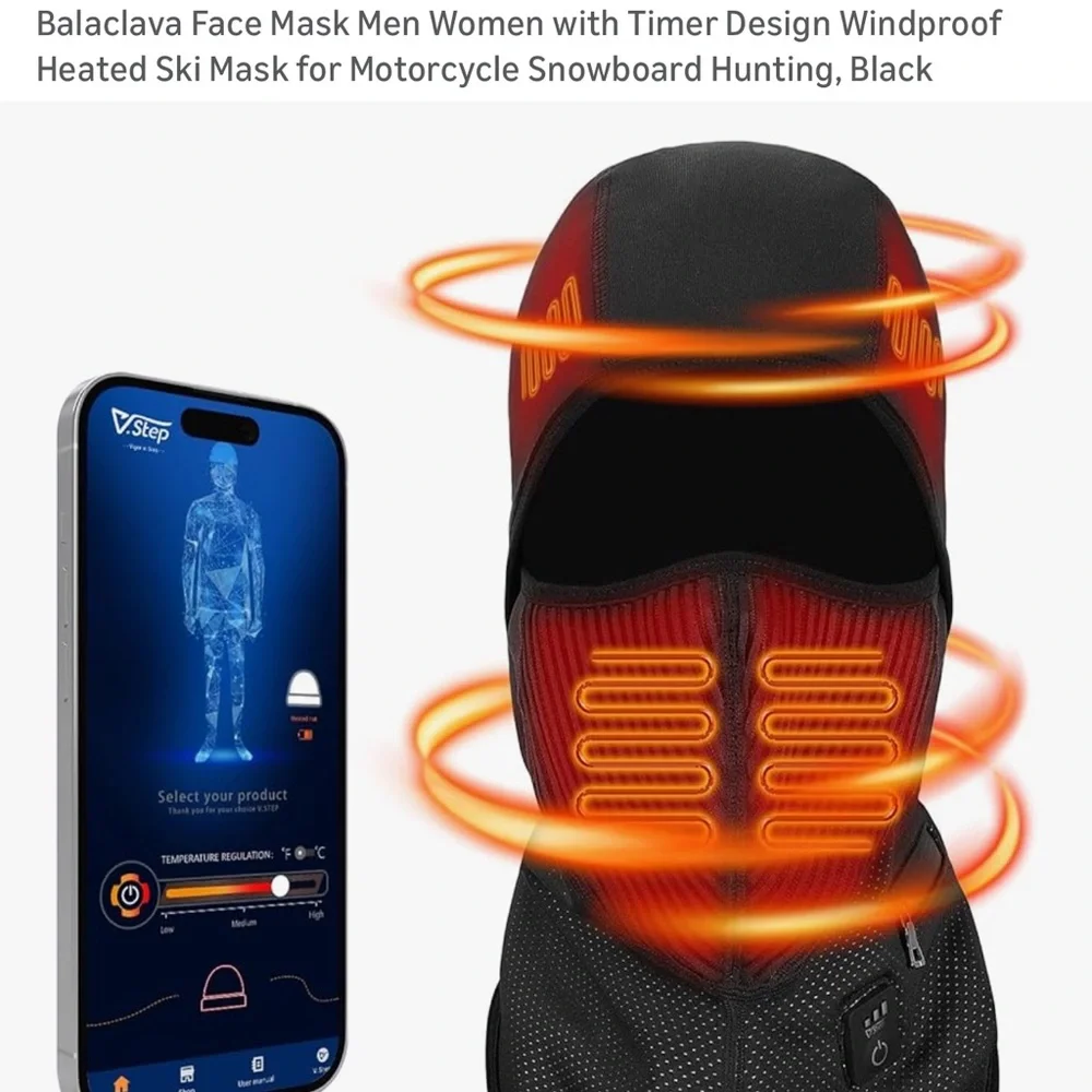 NEW Balaclava Heated